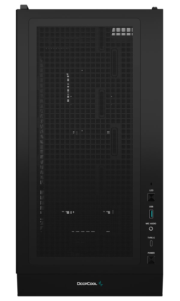 DEEPCOOL skříň CH560 / MidT/ 3x140 a 120mm ARGB fan / USB 3.0 / tvrzené sklo / černá