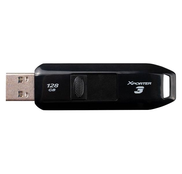 PATRIOT Xporter 3 128GB / USB 3.2 Gen 1 / vysouvací / plastová / černá
