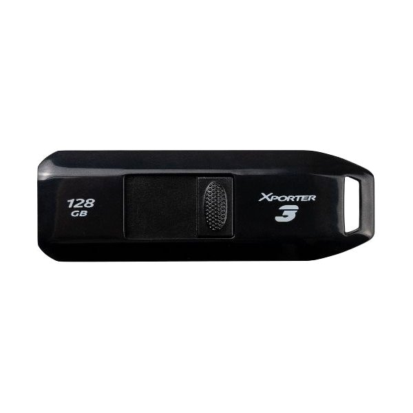 PATRIOT Xporter 3 128GB / USB 3.2 Gen 1 / vysouvací / plastová / černá