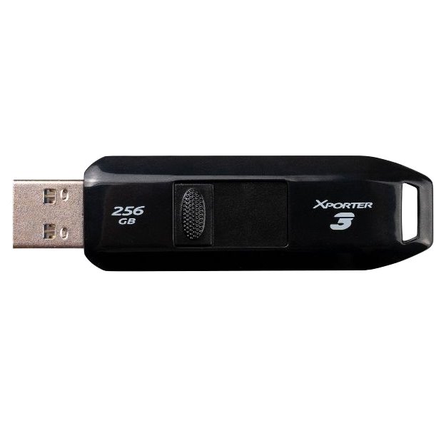 PATRIOT Xporter 3 256GB / USB 3.2 Gen 1 / vysouvací / plastová / černá