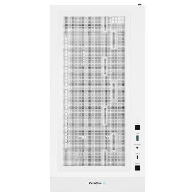 DEEPCOOL skříň CH560 / MidT/ 3x140 a 120mm ARGB fan / USB 3.0 / tvrzené sklo / bílá