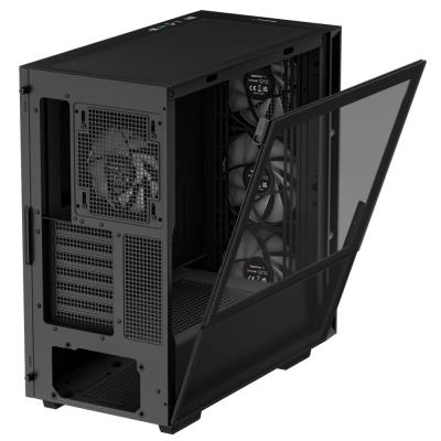 DEEPCOOL skříň CH560 / MidT/ 3x140 a 120mm ARGB fan / USB 3.0 / tvrzené sklo / černá