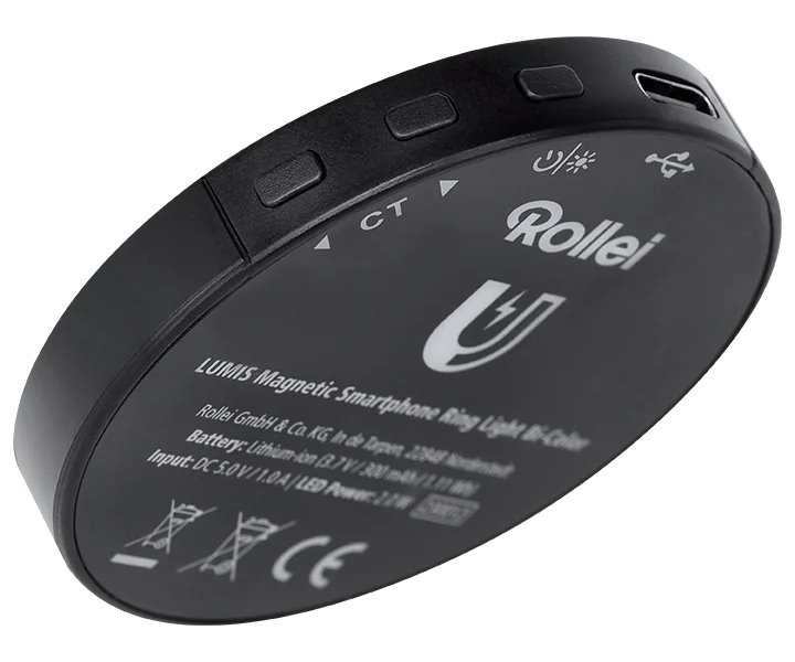 Rollei LUMIS Magnetic Smartphone Ring Light Bi-Color