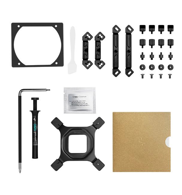 DEEPCOOL chladič CPU Assassin IV / dual tower / 120mm + 140mm fan / 7x tep. trubice /  Intel i AMD