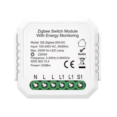 IMMAX NEO SMART kontroler s měřením spotřeby V6 1-tlačítkový Zigbee 3.0, TUYA