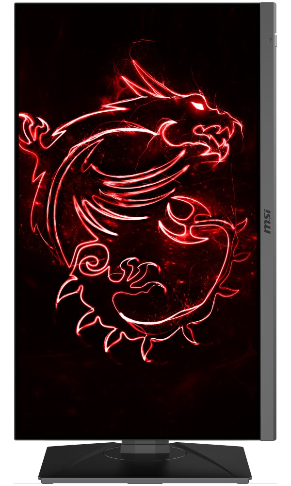 MSI Gaming G272QPF/ 27"/ 2560x1440/ Rapid IPS, 170Hz/ 1ms/ 300cd/m2/ 1000:1/ HDMI/ DP/ černý