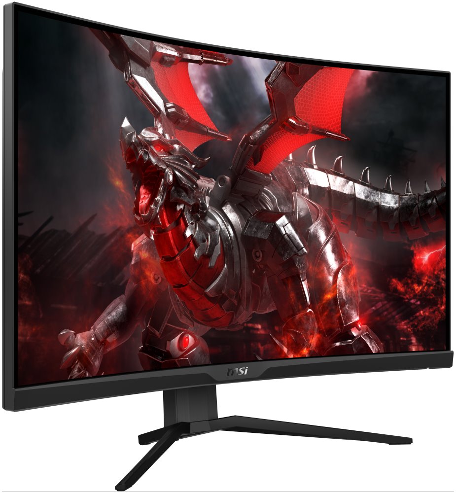 MSI Gaming G322CQP/ 31,5" zakřivený/ 2560x1440/ VA LED, 170hz/ 1ms/ 250cd/m2/ 2500:1/ HDMI/ DP/ černý