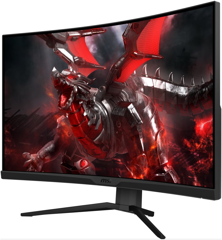 MSI Gaming G322CQP/ 31,5" zakřivený/ 2560x1440/ VA LED, 170hz/ 1ms/ 250cd/m2/ 2500:1/ HDMI/ DP/ černý