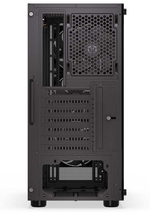 Endorfy skříň Ventum 200 ARGB/ 4x120mm ARGB PWM fan / 2xUSB / tvrzené sklo / černá