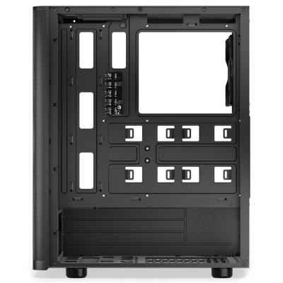 Endorfy skříň Ventum 200 ARGB/ 4x120mm ARGB PWM fan / 2xUSB / tvrzené sklo / černá