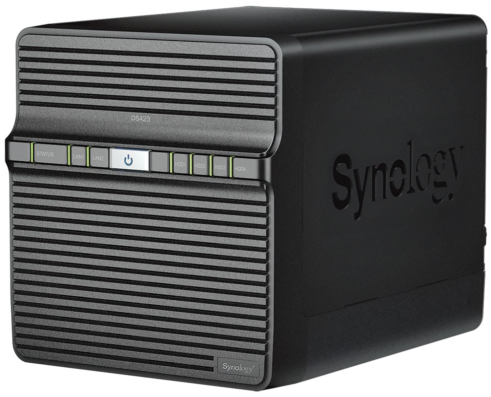 Synology DS423   4x SATA, 2GB RAM, 2x USB 3.2, 2x GbE