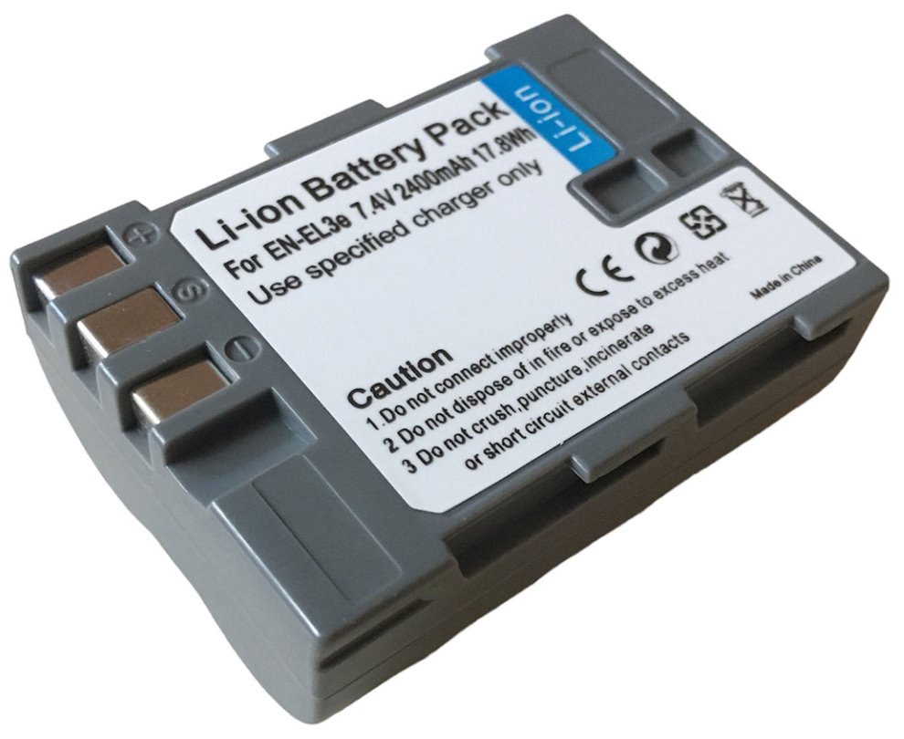 TRX baterie Nikon/ 2400 mAh/ pro D50/ D70/ D80/ D90/ D100/ D200/ D300/ D300s/ D700/ neoriginální