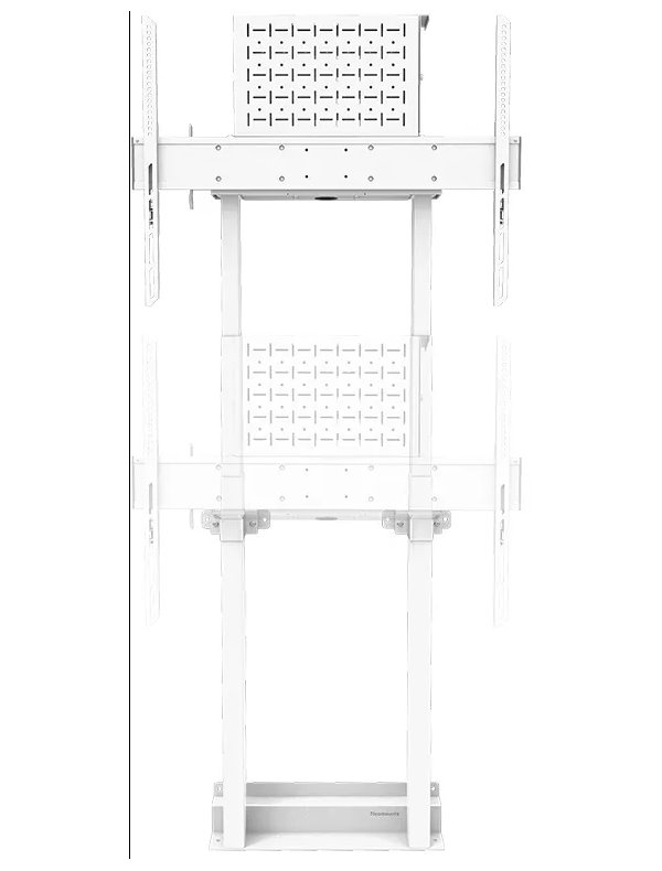 Neomounts WL55-875WH1/Držák displeje/na stěnu/37-100"/VESA 800X600/nosn. 110kg/mot. nast.výšky/bílý