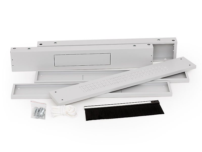 Triton Podstavec 600x1000, 1900kg nosnost, s filtr. mřížkou, černý