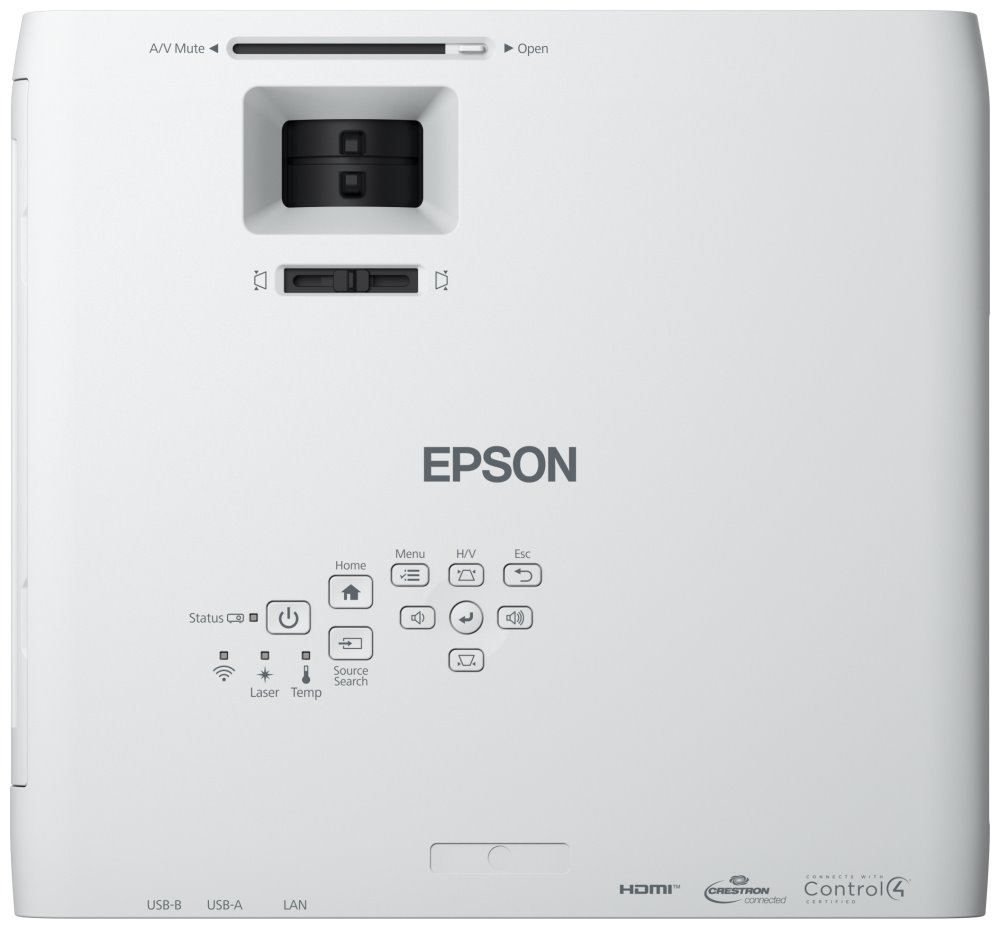 EPSON EB-L210W/ Business Laser Projektor/ 4500 ANSI/ 2 500 000:1/ LAN/ Wi-Fi
