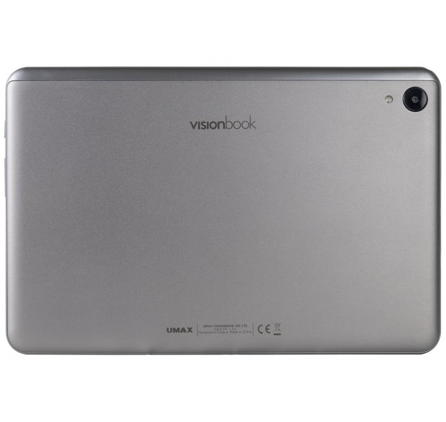 UMAX tablet PC VisionBook 10T LTE/ 10,1" IPS/ 1920x1200/ T610/ 4GB/ 64GB Flash/ USB-C/ SD/ micro SIM/ Android 12/ šedý