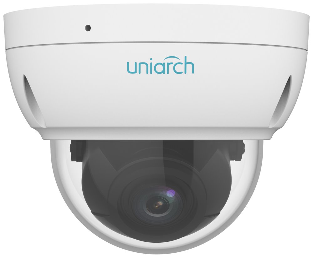 Uniarch by Uniview IP kamera/ IPC-D314-APKZ/ Dome VF/ 4Mpx/ objektiv 2.8-12mm/ 1440p/ McSD slot/ IP67/ IR30/ IK10/ PoE/