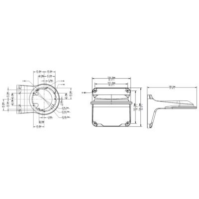 Uniarch by Uniview držák pro kameru TR-WM03-B-IN/ kompatibilní s kamerami IPC-D31x/ T31x