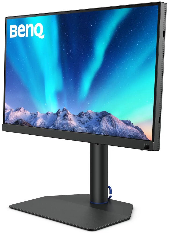 BENQ 27" LED SW272Q/ 2560x1440/ IPS panel/ 1000:1/ 5ms/ 2x HDMI/ DP/ USB-C/ 2x USB/ černý
