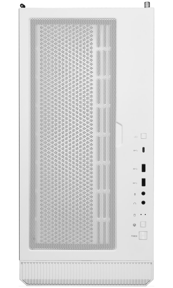 MSI skříň MPG VELOX 100R WHITE/ bez zdroje/ levé temperované sklo/ 4x ARGB 120 mm fan/ 1x USB3.1 Type-C/ 2x USB3.0/ bílá