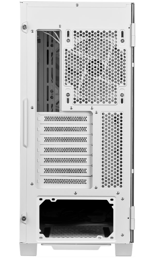 MSI skříň MPG VELOX 100R WHITE/ bez zdroje/ levé temperované sklo/ 4x ARGB 120 mm fan/ 1x USB3.1 Type-C/ 2x USB3.0/ bílá