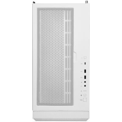 MSI skříň MPG VELOX 100R WHITE/ bez zdroje/ levé temperované sklo/ 4x ARGB 120 mm fan/ 1x USB3.1 Type-C/ 2x USB3.0/ bílá