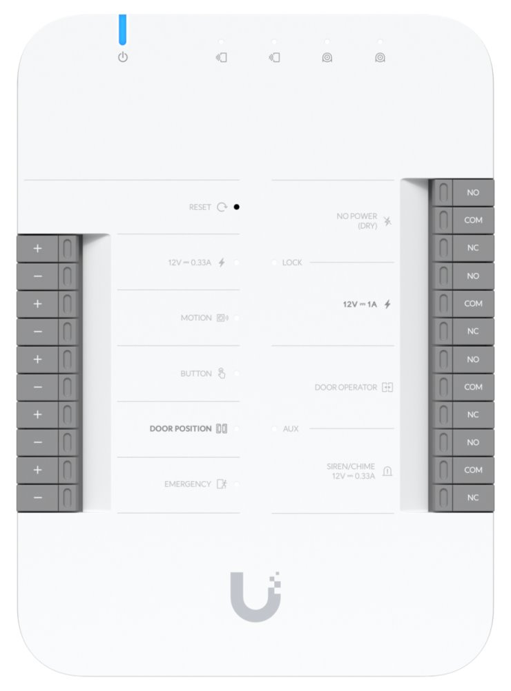 Ubiquiti UniFi Access G2 Starter Kit Professional - Sada, 1x rozbočovač, 1x čtečka G2 Pro, 1x čtečka G2, 2x čip