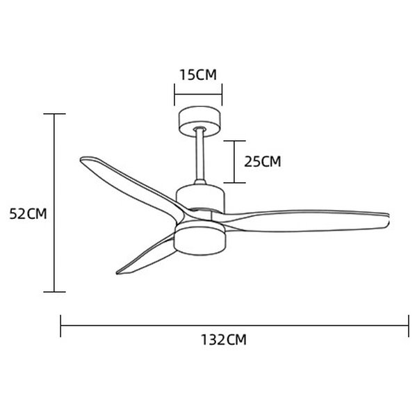IMMAX NEO LITE ELEGANTE SMART LED stropní svítidlo s ventilátorem Wi-Fi štříbrné/dřevo, TUYA