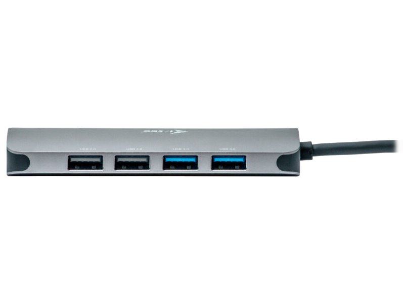 i-tec dokovací stanice USB-C Metal Nano/ 2x USB 3.2/ 2x USB 2.0/ 2x HDMI/ LAN/ Power Delivery 100W