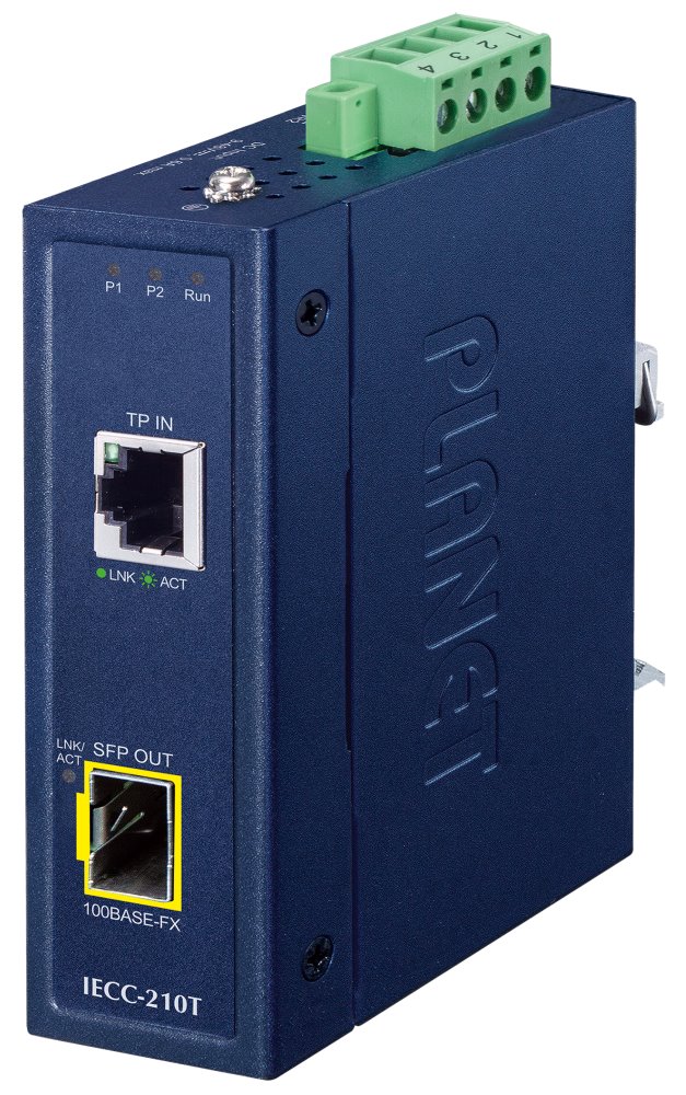 Planet Průmyslový EtherCAT konvertor RJ45/SFP, kit TX+RX