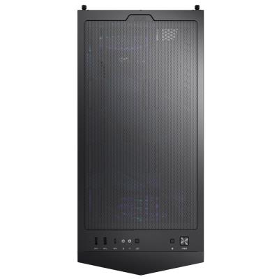 MSI skříň MPG GUNGNIR 300R AIRFLOW/ bez zdroje/ levé temperované sklo/ 4x 120 mm A-RGB fan/ 1x USB-C/ 2x USB3.2/ černá