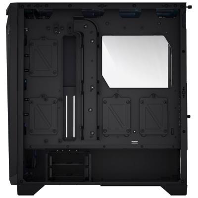 MSI skříň MPG GUNGNIR 300R AIRFLOW/ bez zdroje/ levé temperované sklo/ 4x 120 mm A-RGB fan/ 1x USB-C/ 2x USB3.2/ černá