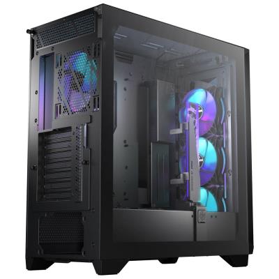 MSI skříň MPG GUNGNIR 300R AIRFLOW/ bez zdroje/ levé temperované sklo/ 4x 120 mm A-RGB fan/ 1x USB-C/ 2x USB3.2/ černá
