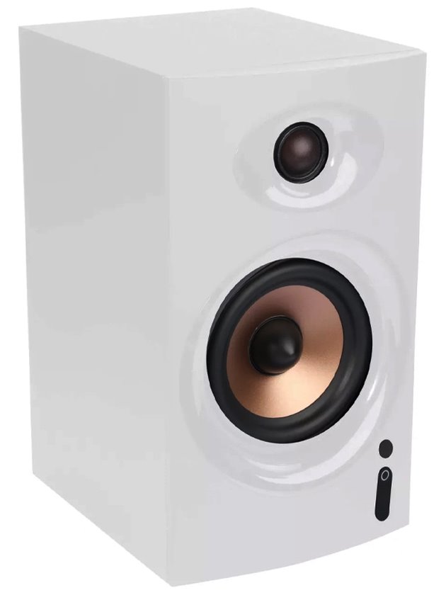 FENDA F&D repro R23BT WHITE/ 2.0/ 40W/ dřevěné/ BT/ Optický/ USB vstup/ dálkové ovládání/ bílé