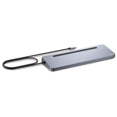 i-tec dokovací stanice USB-C Metal Ergonomic 4K/ 3x Display/ Power Delivery 100W