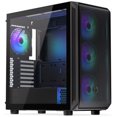 Endorfy skříň Arx 700 ARGB / ATX / 4x 140 ARGB fan (až 8 fans) / 2x USB / USB-C / mesh p. / tvrzené sklo / černá