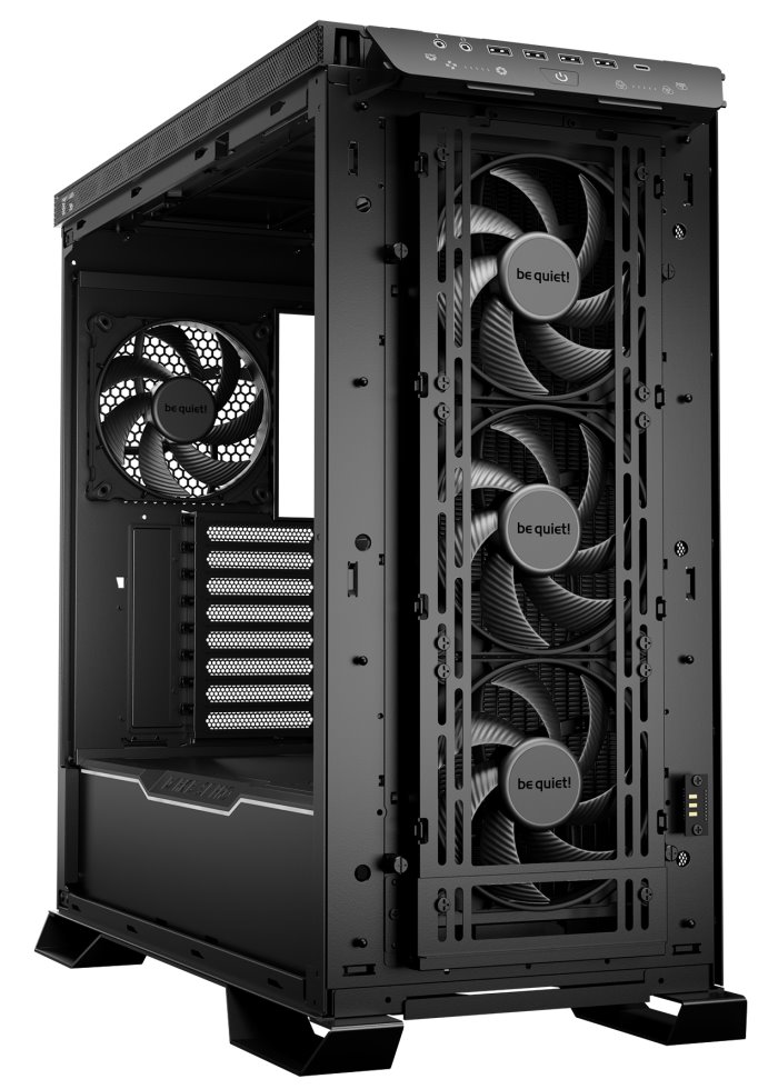 Be quiet! skříň DARK BASE PRO 901 Window / MidT / bez zdroje / 1x USB-C + 4x USB3 / průhledná bočnice / černá