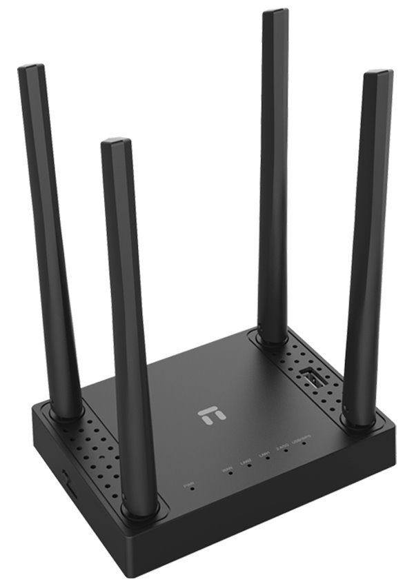 STONET by Netis N5 - Wi-Fi Router, AC 1200, 1x WAN, 2x LAN, 4x fixní anténa 5 dB