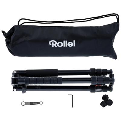 Rollei Stativ C5i Makro Pro / 22959/ Zátěž 8kg/ Vytažený 159 cm/ Hliník/ Černý