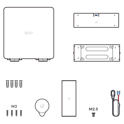 Ubiquiti UISP Power - Systém napájení pro UISP, 1× RJ-45, Li-Ion záložní baterie