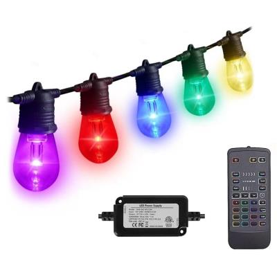 IMMAX NEO LITE SMART venkovní dekorační řetěz girlanda 15W, Wi-Fi, RGB+CCT, IP65, TUYA, 15m