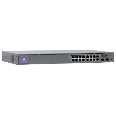 ALTA Switch 16 POE - 16x Gbit RJ45, 2x SFP port, 8x PoE+ (PoE budget 120W)