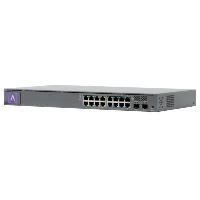 ALTA Switch 16 POE - 16x Gbit RJ45, 2x SFP port, 8x PoE+ (PoE budget 120W)
