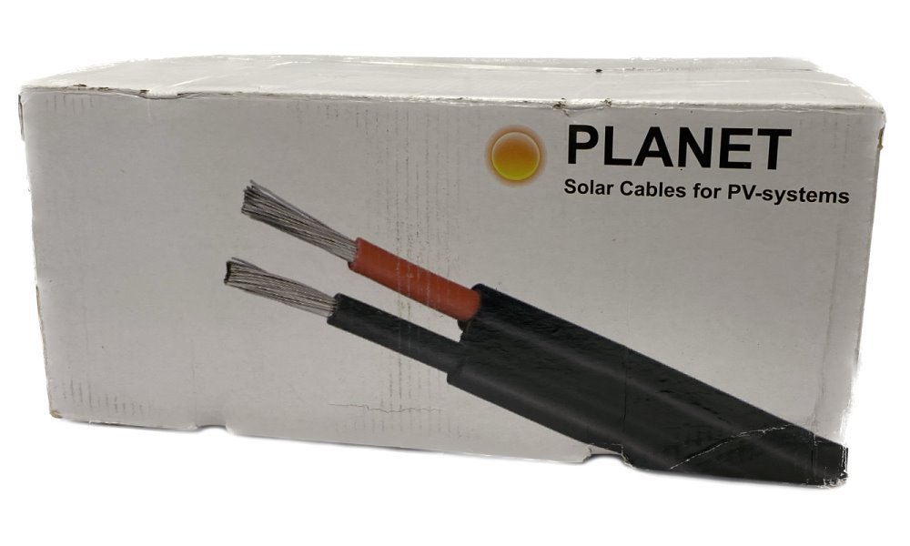 XtendLan SC6-1M-2C solární kabel  1500V/32A, 1m (průřez 2x 6mm) měděný odběr  na desítky m