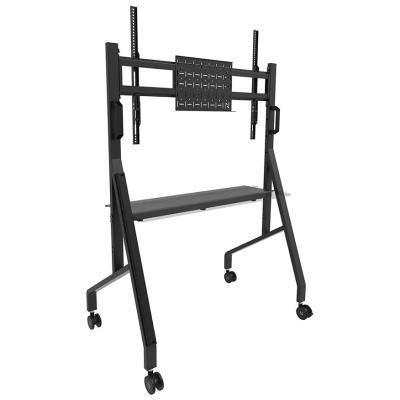 Neomounts FL50-525BL1 /Držák displeje/vozík/55-86"/4 kolečka/VESA 900X600/nosn. 76kg/nast.výšky/černý