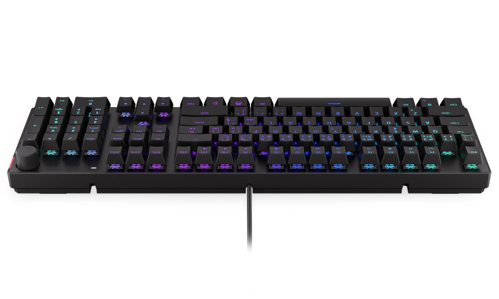 Endorfy herní klávesnice Thock Red / red sw. / drátová / mechanická / CZ / SK layout / černá RGB