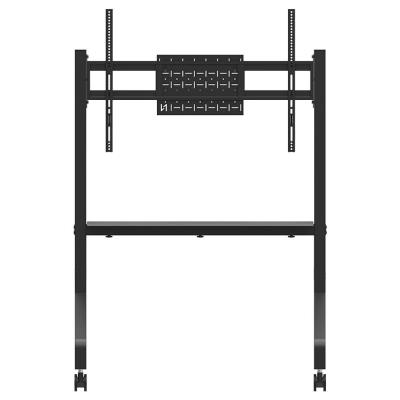 Neomounts FL50-525BL1 /Držák displeje/vozík/55-86"/4 kolečka/VESA 900X600/nosn. 76kg/nast.výšky/černý