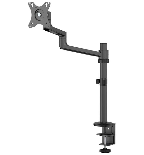 Neomounts DS60-425BL1 /Držák displeje/na stůl/17-27"/svorka+průchodka/3čepy/VESA 100X100/nosn.8kg/1 displej/černý