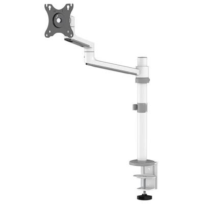 Neomounts DS60-425WH1 /Držák displeje/na stůl/17-27"/svorka+průchodka/3čepy/VESA 100X100/nosn.8kg/1 displej/bílý