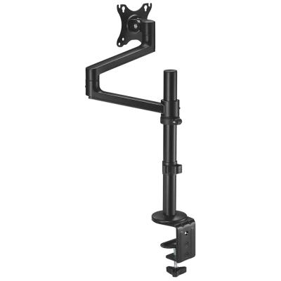 Neomounts DS60-425BL1 /Držák displeje/na stůl/17-27"/svorka+průchodka/3čepy/VESA 100X100/nosn.8kg/1 displej/černý